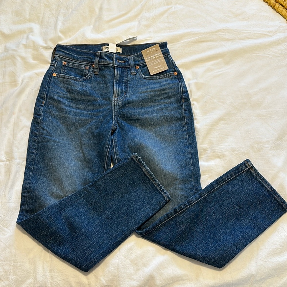 NWT Madewell The perfect vintage Jean 25P